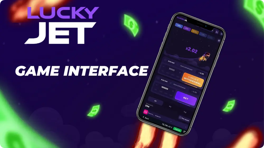 Lucky Jet Game Interface