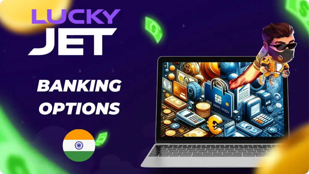 Banking Options Lucky Jet for money