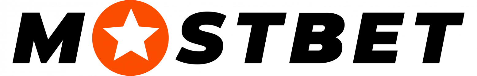 Mostbet logo black
